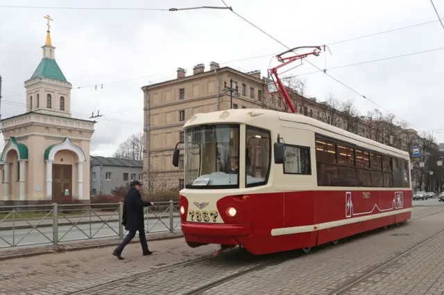 Un tranvía impulsado por hidrógeno en Rusia