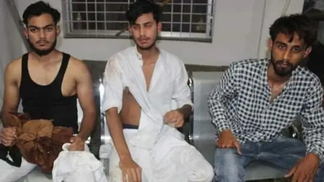मुस्लिम समुदाय के घायल हुए युवक
