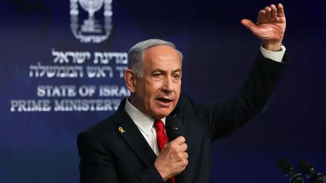 इसराइली प्रधानमंत्री बिन्यामिन नेतन्याहू 