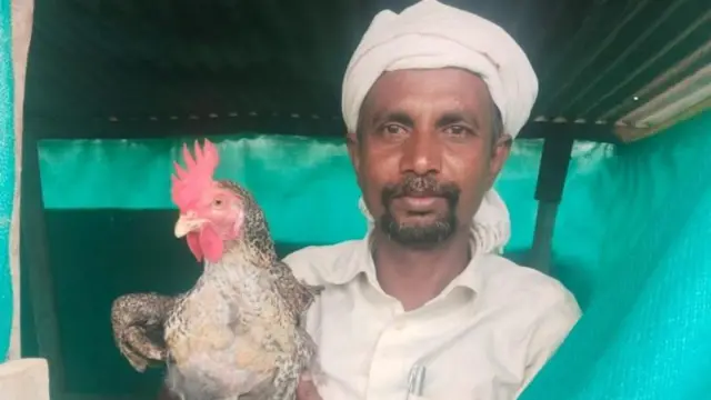 సయ్యద్ నూర్ , కోడి గుడ్డు, నీలి రంగు గుడ్డు, కర్ణాటక