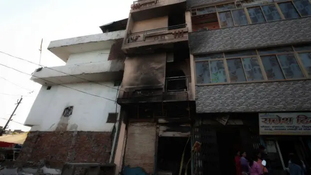 The Kesarwani house and shop