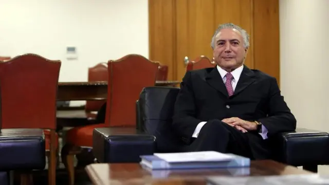 Presidente interino Michel Temer