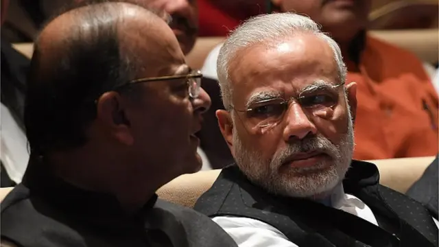 अरुण जेटली और नरेंद्र मोदी