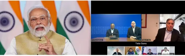 मोदी की वीडियो कॉन्फ्रेंसिं