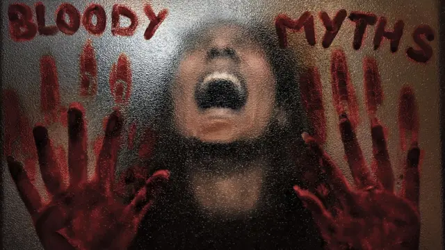 A photograph from Sacred Stains series