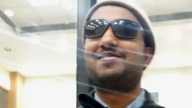 अविनाश, नेत्रहीन युवक