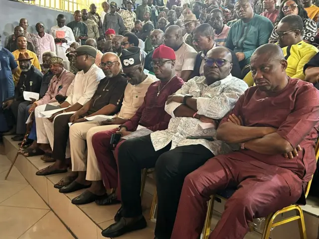 Stakeholders wey attend di RSIEC Meeting for Port Harcourt 