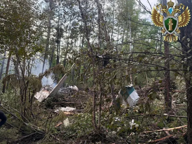 На месте крушения Ан-24 в тайге