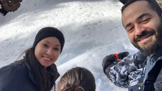 Yuki da mijinta Tigran Gambaryan