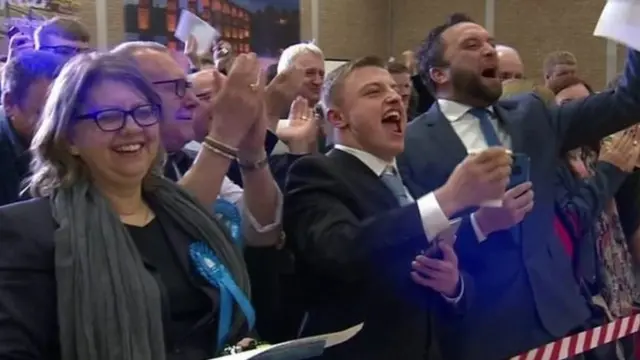 Chama cha Conservative kimeshinda eneo bunge la mingin katika eneo la Blyth Valley huku mgombea wake akijipatia kura 17,440 dhidi ya 16,728