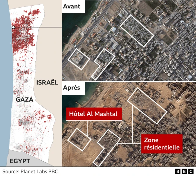 Guerre Israël Hamas Des Images Satellites Révèlent L étendue Des Guerre Israël Hamas Des Images Satellites Révèlent L étendue Des