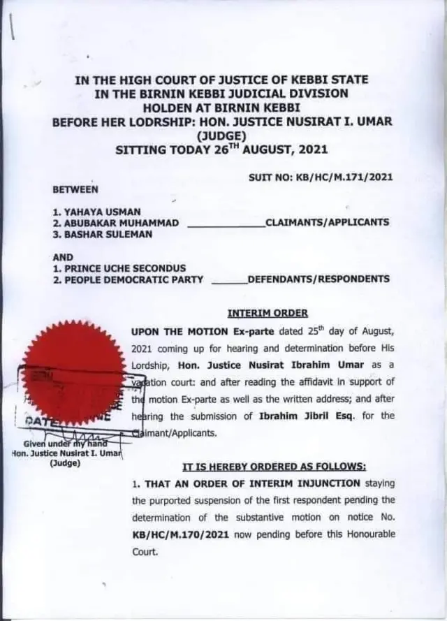 PDP National Chairman Uche Secondus: NWC endorse Yemi Akinwonmi as Secondus replacement