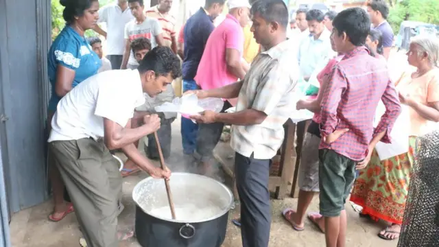 Sri Lanka Land slide Rescue Camps