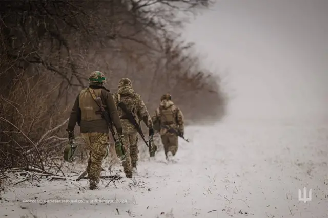 Украинские военные