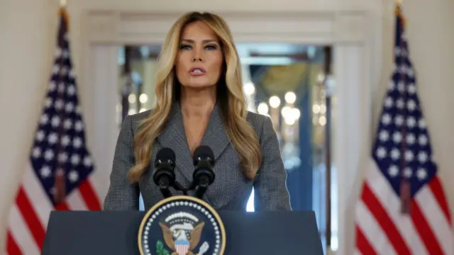 మెలానియా ట్రంప్, ట్రంప్ భార్య, ప్రథమ మహిళ