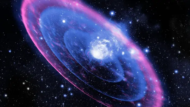 Une explosion cosmique