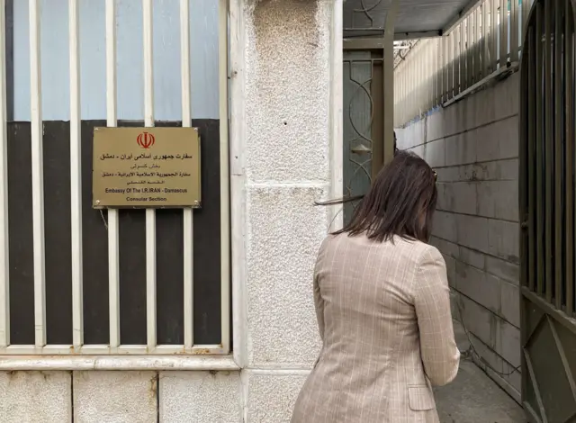 محل جدید کنسولگری ایران در دمشق 
