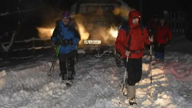 Пошукова операція з порятунку Ігоря Грищенка не зупинялася навіть вночі.