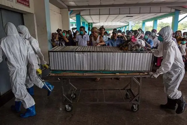 H1 N1ကြောင့် သေဆုံးသူတစ်ဦးကို ရန်ကုန် ရေဝေးသုသာန်မှာ ဇွန်လ ၂၂ ရက် သဂြိုဟ်ခဲ့ပါတယ်။