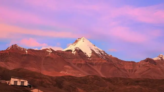 Lembah Spiti di India utara yang terpencil