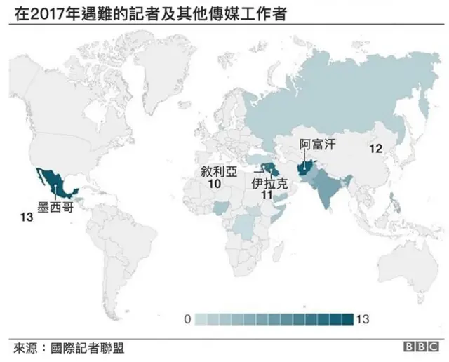 尽管最近的一些案例，如调查马耳他和斯洛伐克腐败丑闻的西方记者遭到杀害，引发了大众的关注。但马奥尼说，这只是冰山一角。