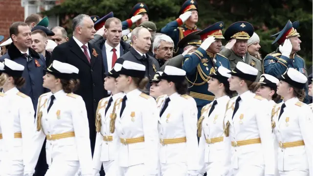 พิธีสวนสนามเนื่องในวันแห่งชัยชนะ