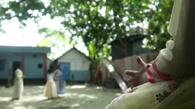 দৌলতদিয়ায় সেভ দ্য চিলড্রেন-এর সেফ হোমের ব্যবস্থা।