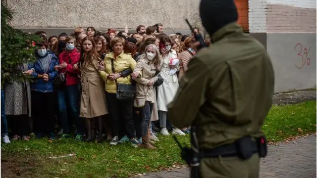 Минск протесты