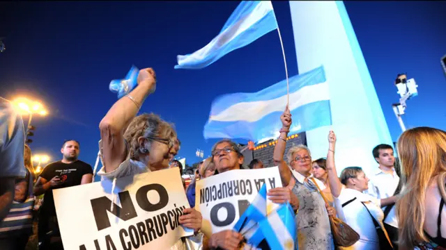 Protesta argentina