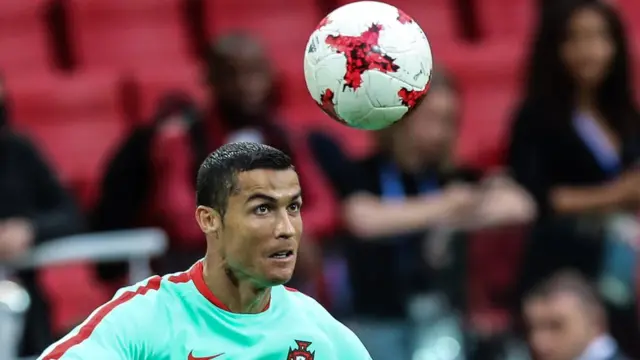 Роналду на тренировке во вторник