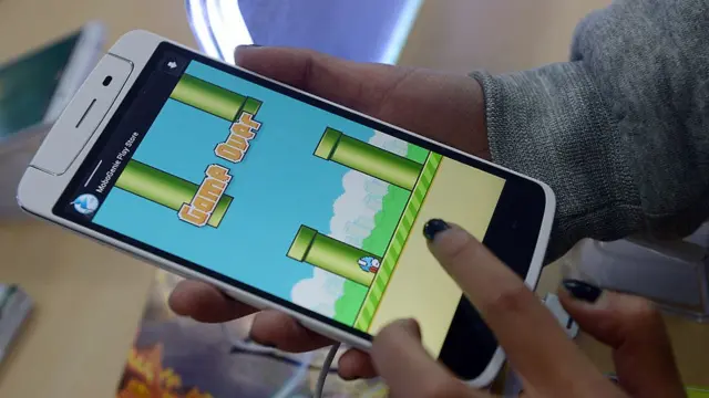 Flappy Birds, videojuego.