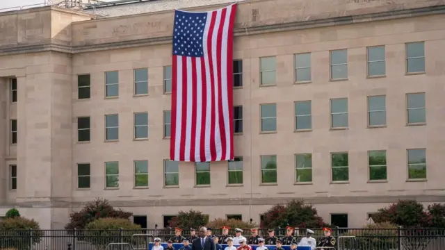 国防総省での9/11追悼式典