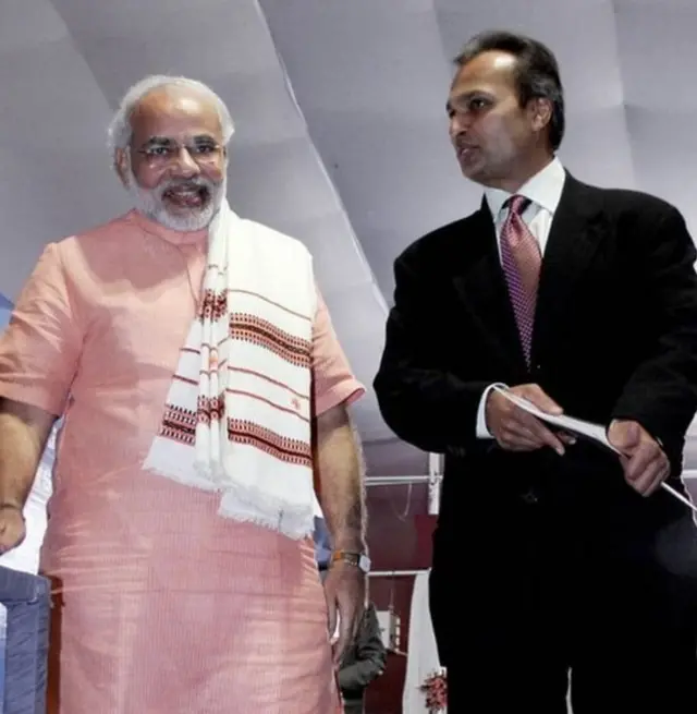 મોદી અને અંબાણી