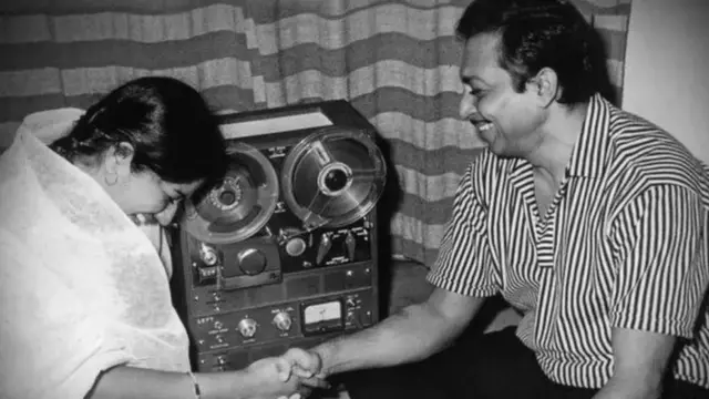 ਸੰਗੀਤਕਾਰ ਮਦਨ ਮੋਹਨ ਦੇ ਨਾਲ