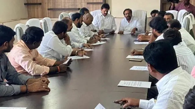 అప్పర్ భద్రపై రాయలసీమ నేతలు సమావేశమై చర్చించారు.