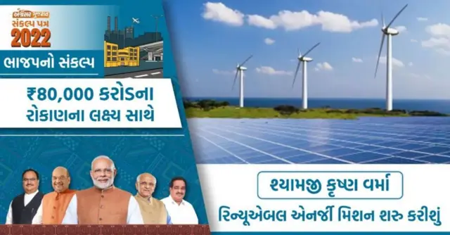 ગુજરાત ભાજપનો ચૂંટણીઢંઢેરો