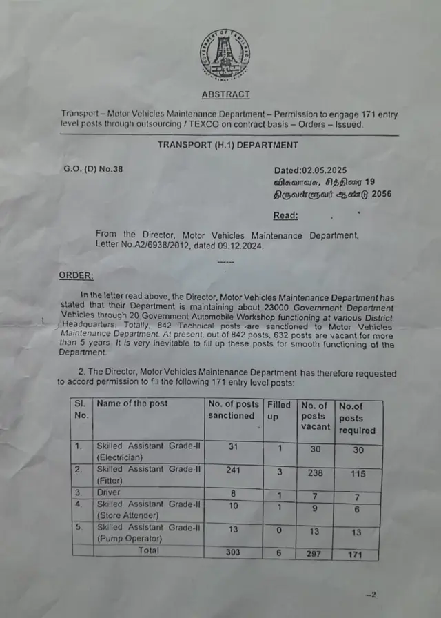 அரசுப்பணி, தமிழ்நாடு அரசுப் பணியாளர் தேர்வாணையம், தமிழ்நாடு அரசு 