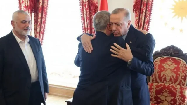 Haniyeh iyo Erdogan