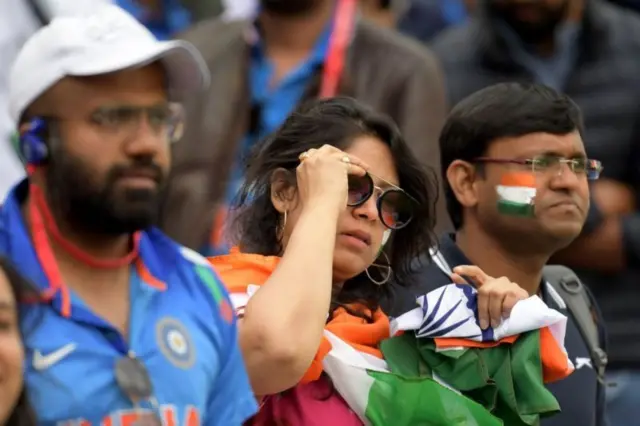 ભારતીય ક્રિકેટ ચાહકોની તસવીર 