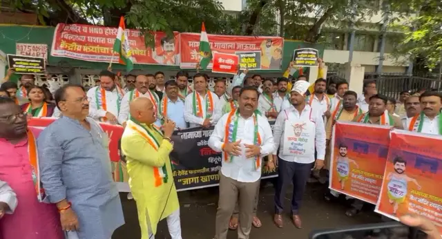 जैन बोर्डिंग प्रकरणी पुण्यात काँग्रेस आणि शरद पवारांच्या राष्ट्रवादीने आंदोलन केलं. 'मामाच्या गावाला जाऊया' असं या आंदोलनाला नाव देण्यात आलंय. 