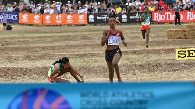 ለተሰንበት ግደይ በውድድሩ የመጨረሻ ላይ ያልተጠበቀ ጉዳት ገጥሟት አሸነፊነትን አጥታላች