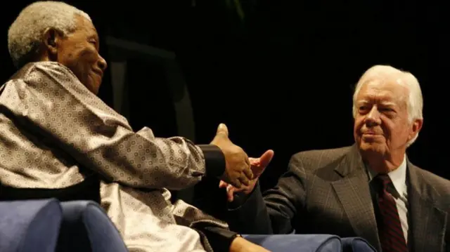 నెల్సన్ మండేలా, జిమ్మీ కార్టర్