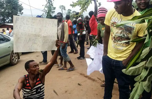 En 2016 les populations des zones anglophones ont manifesté pour demander la sécession de leurs régions