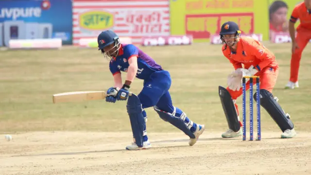 नेपालले नेदरल्याण्डससँग पहिलो खेलमा भोगेको हारको बदला लिएको हो