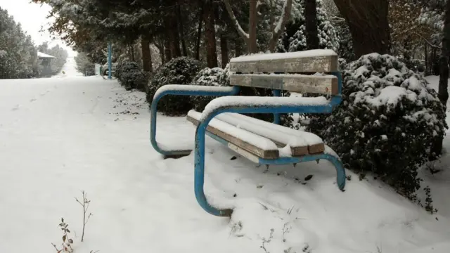 اولین برف در هرات