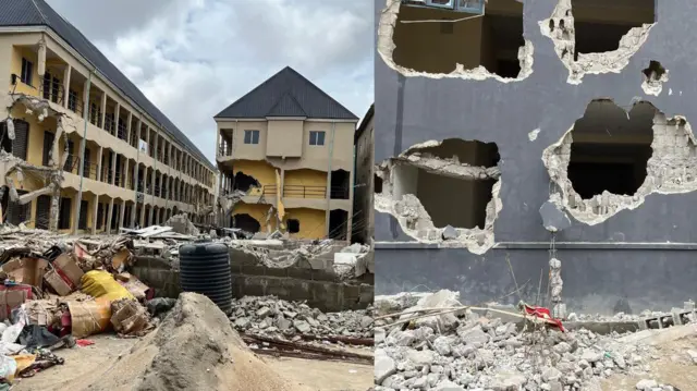 Ụfọdụ ụlọahịa gọọmenti Legọs Steeti kụkpọrọ n'ogige ahịa Trade Fair Complex