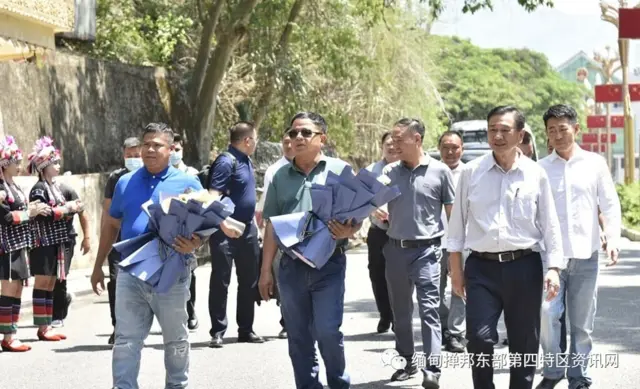မြောက်ပိုင်းမဟာမိတ် ၃ ဖွဲ့ မိုင်းလား ရောက်လာစဉ်