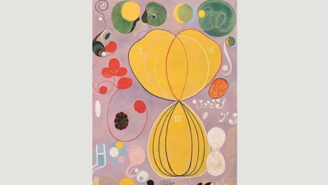 跨界艺术：抽象派女画家与灵媒创作神秘作品- BBC 英伦网