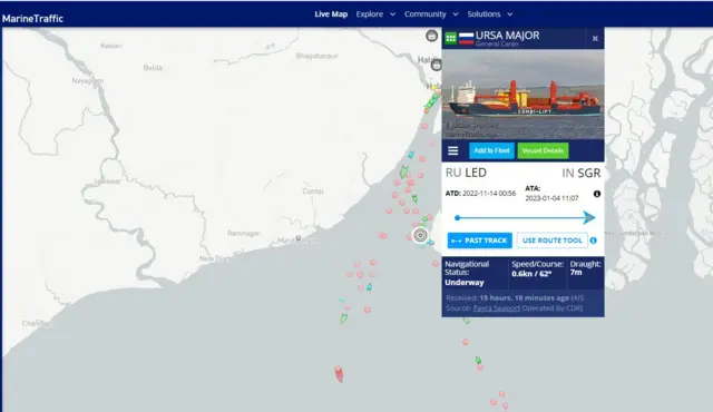 মেরিন ট্য্যাফিক