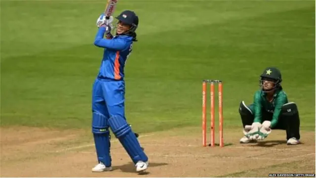 भारतीय महिला क्रिकेट टीम का पाकिस्तान के साथ मैच